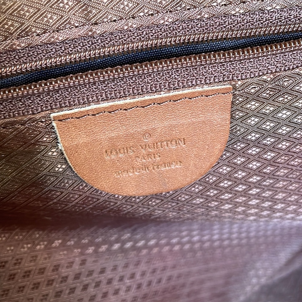 Vintage Authentic Louis Vuitton Large Duffle Weekender 1970’s / 80s Era Monogram - Picture 14 of 17